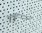 Detail produktu Euro háček 15cm na děrovaný panel