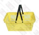 Detail produktu Plastov� n�kupn� ko��k se 2 dr�adly. �lut�