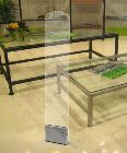 Detail produktu Elektronická detekční mono brána RF 8,2Mhz. PLEXI Sklo