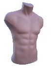 Detail produktu figurína Bysta pánská béžová