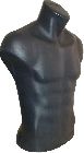 Detail produktu figurína Bysta pánská černá