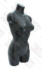 Detail produktu Figurína Plastové dámské torzo 3/4, rovné tělo