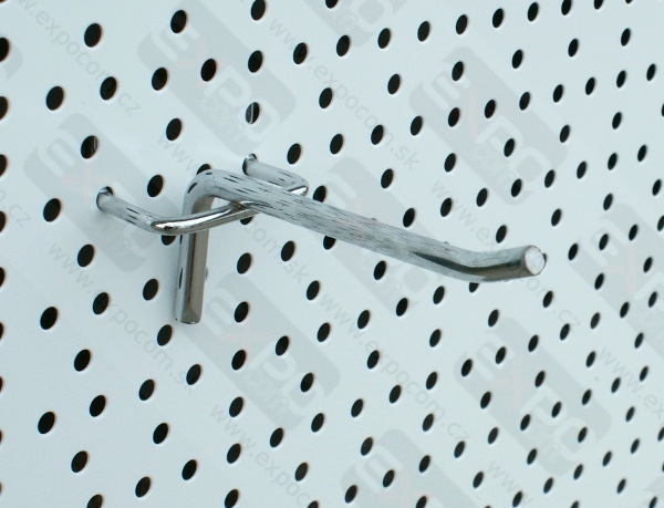 Detail produktu Jednoduch hek Ø6mm, 10cm na drovan panel rozte 45mm