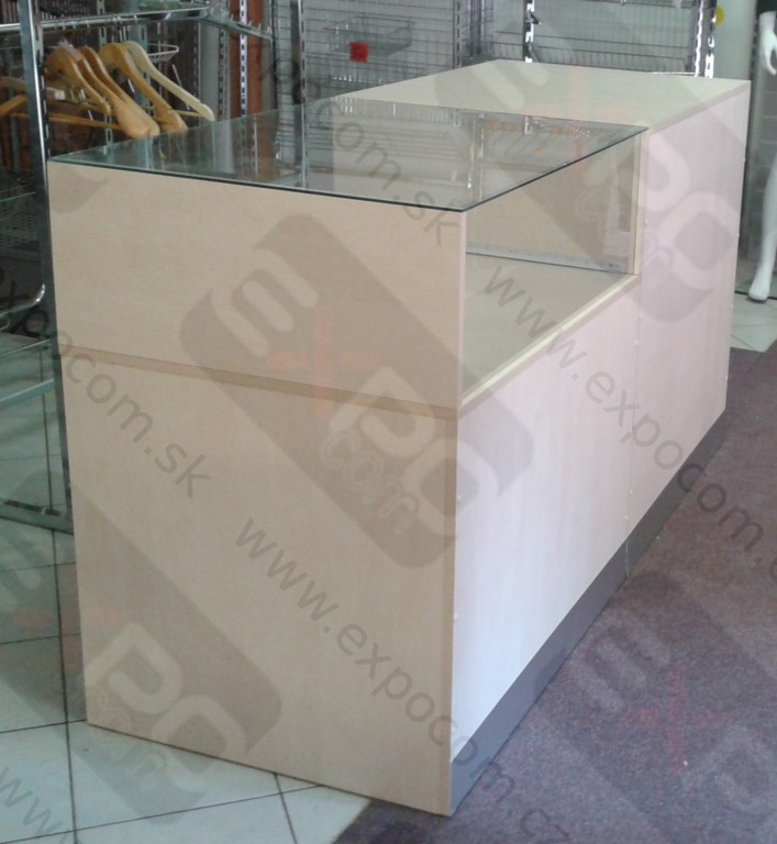 Detail produktu Prodejní pult kombinovaný D200xH70xV90cm