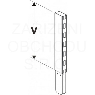 Detail produktu Nstavec stojiny 60x30mm, vka 20cm