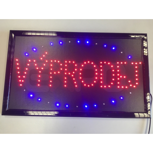 Detail produktu Informační display s LED diodami VYPRODEJ