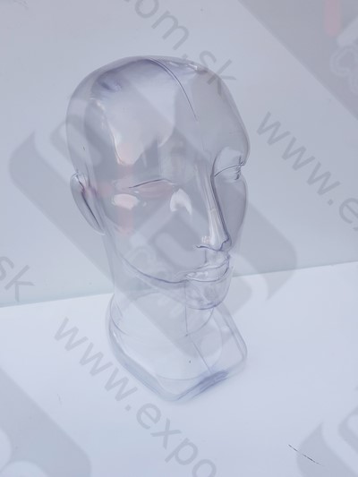 Detail produktu hlava dmsk prhledn akryl